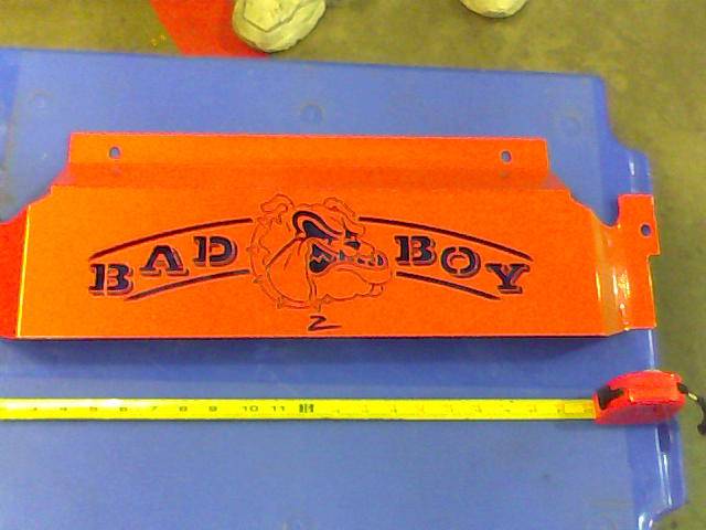 014-2009-00 - Bad Boy MowersCooler Cover 2009 thru 2014 014200900