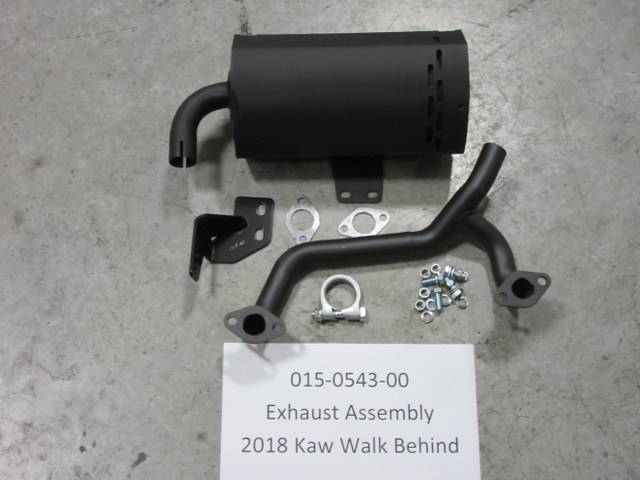 015-0543-00 - Bad Boy MowersExhaust Assembly - 2018 Kawasaki Walk Behind 015054300