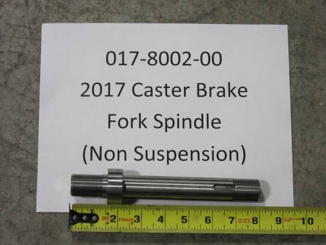017-8002-00 - Bad Boy Mowers2017 Caster Brake Fork Spindle Non Suspension Fork 017800200