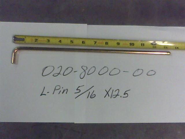020-8000-00 - Bad Boy MowersL-Pin 5/16 Dia x 12.5" E.L. 020800000