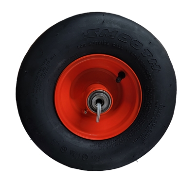 022-3060-00 - Bad Boy Mowers13 x 6.50 - 6 Large Bore,Orange Front Wheel Assembly 022306000