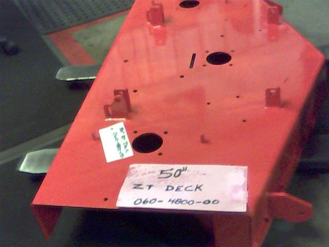 060-4800-00 - Bad Boy MowersZT 50" Deck - Shell Only 060480000