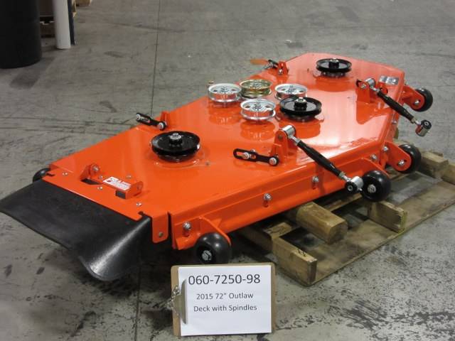 060-7250-98 - Bad Boy Mowers2015 72" deck with spindles 060725098