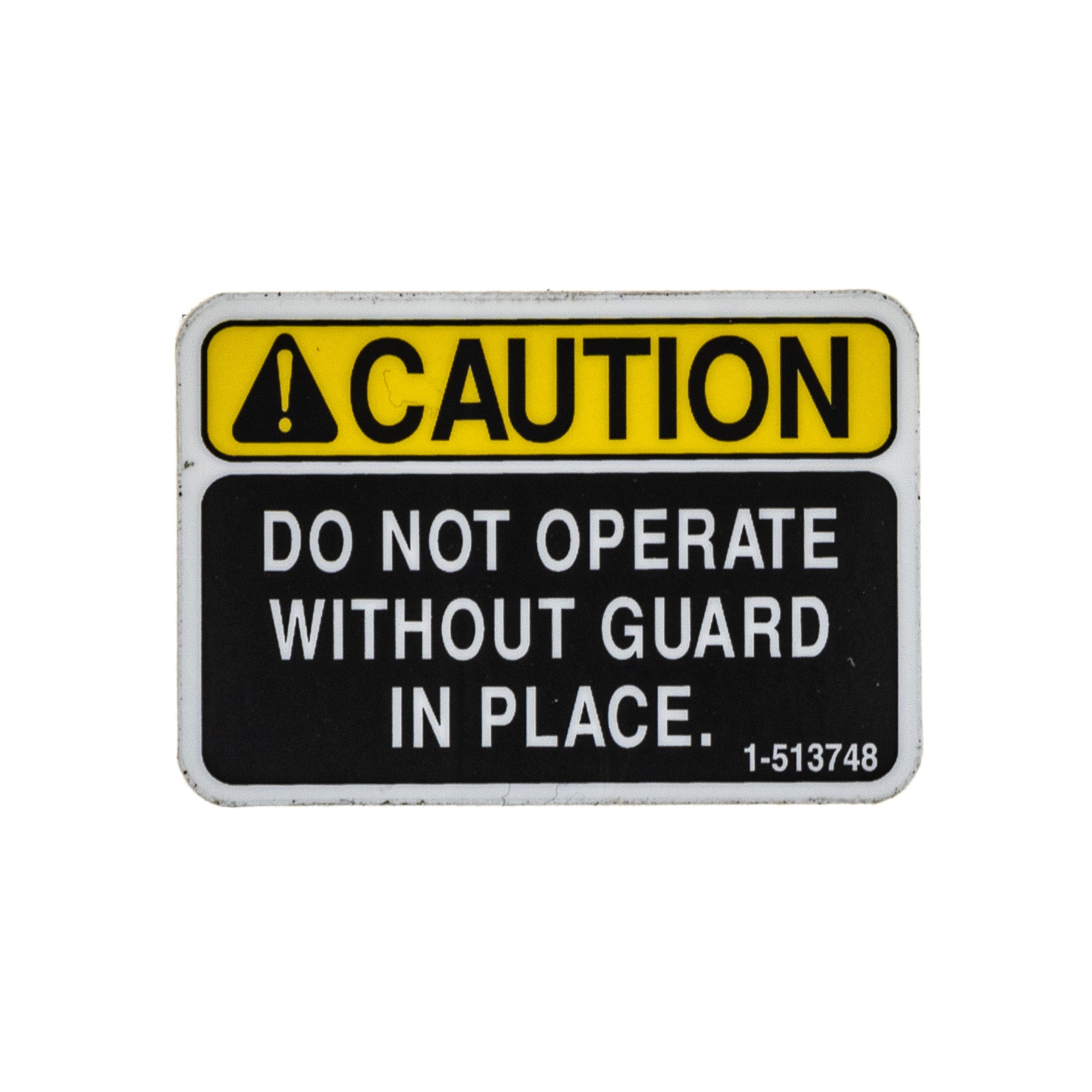 Exmark 1-513748 Guard Decal