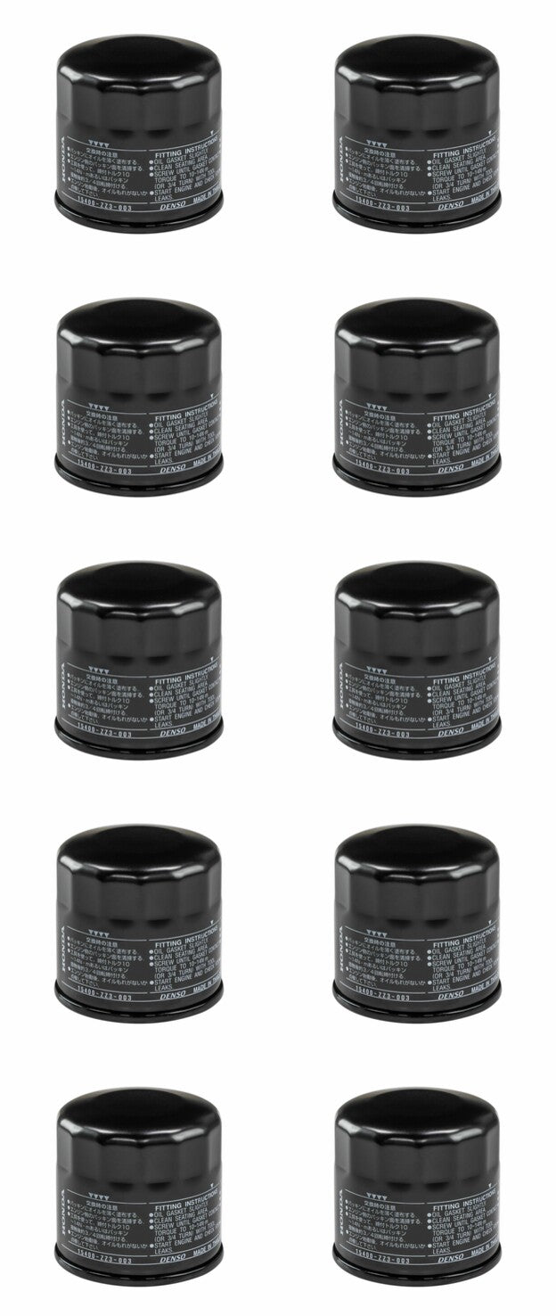 10 PK Honda 15400-ZZ3-003 Oil Filter For GCV530 H4514H H4518H 15400-PFB-014 OEM