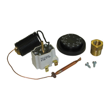 General Pump 100438 Adjustable Probe-Style Thermostat, 86-194 Degrees (F)