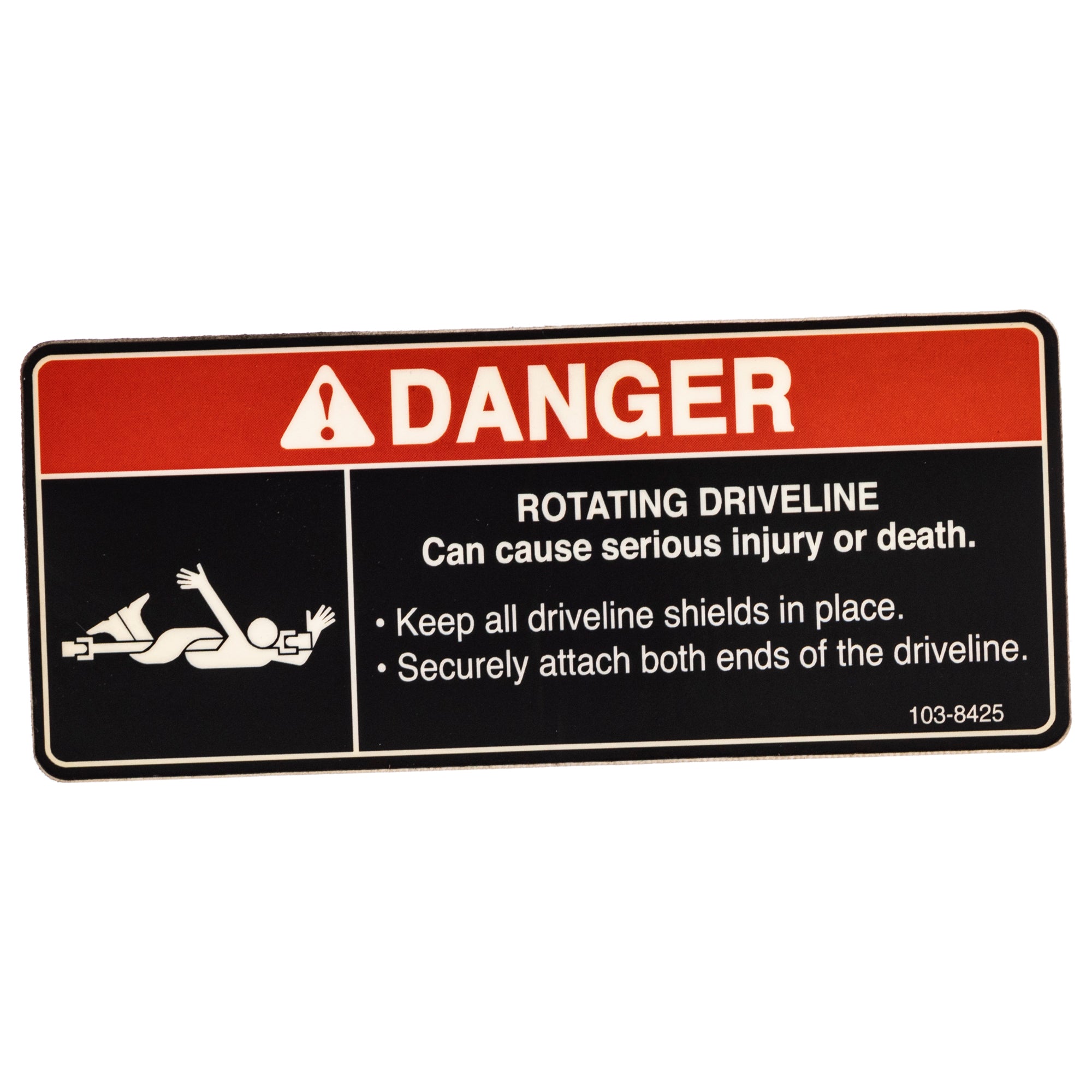 Exmark 103-8425 Driveline Decal