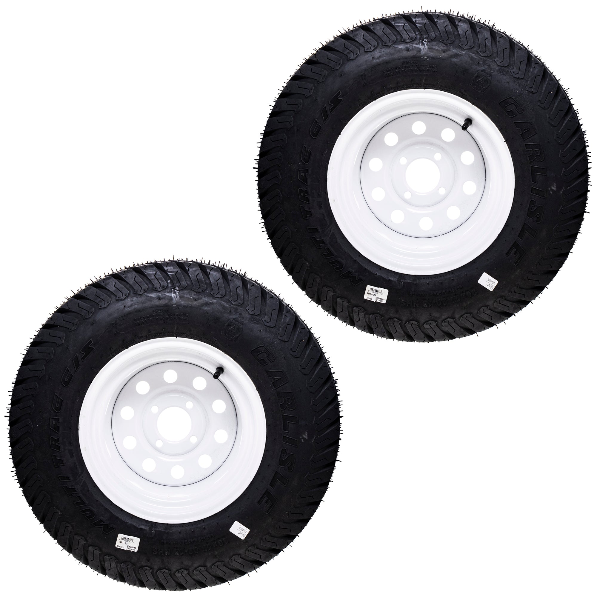 Exmark 109-3157 2 Tire and Wheel Set 2-Pack