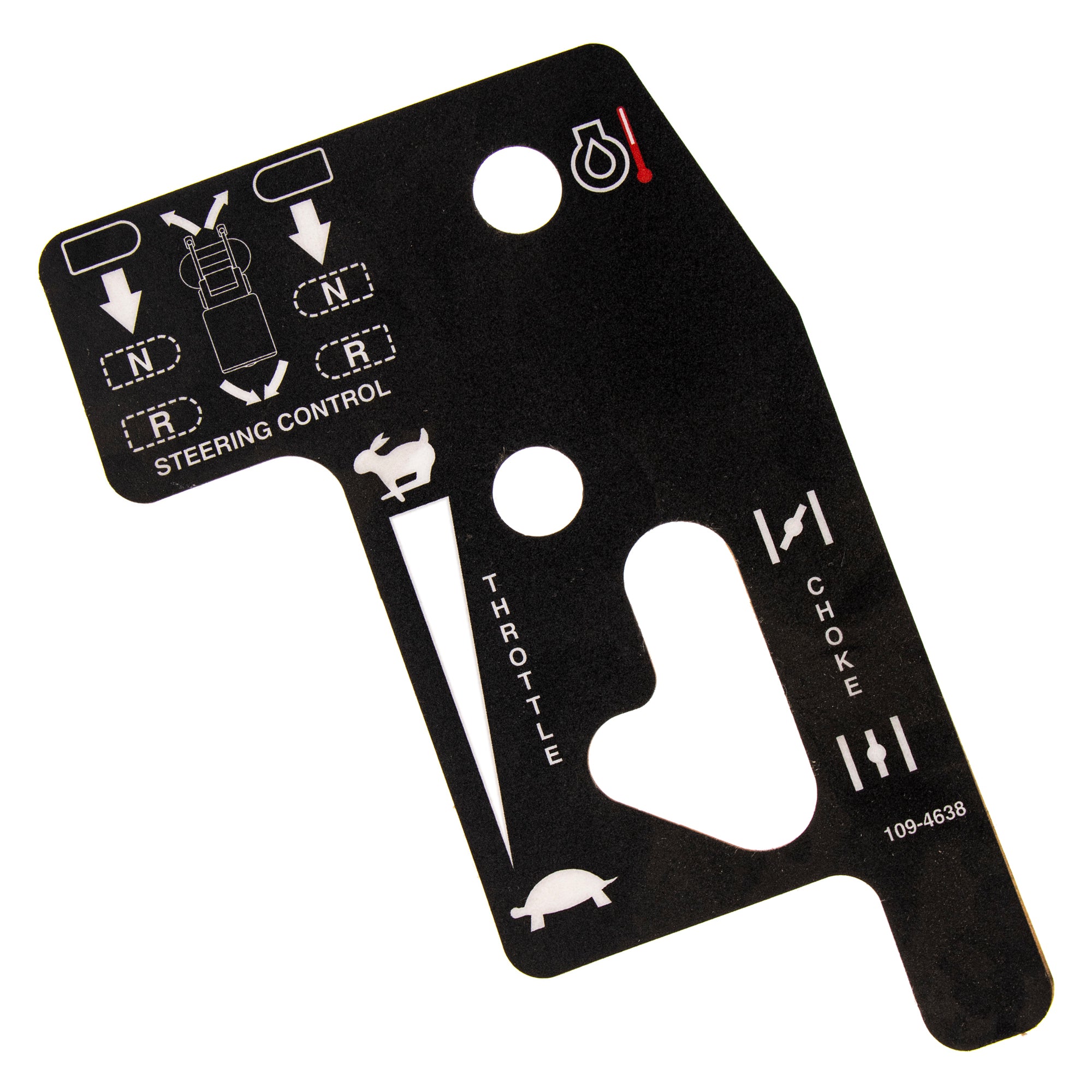Exmark 109-4638 Instrument Panel Decal