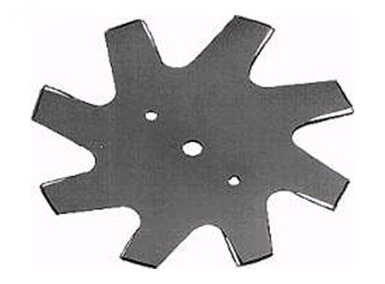 Edger Blade 9" Long x 1/2" Hole 7-Tooth Star