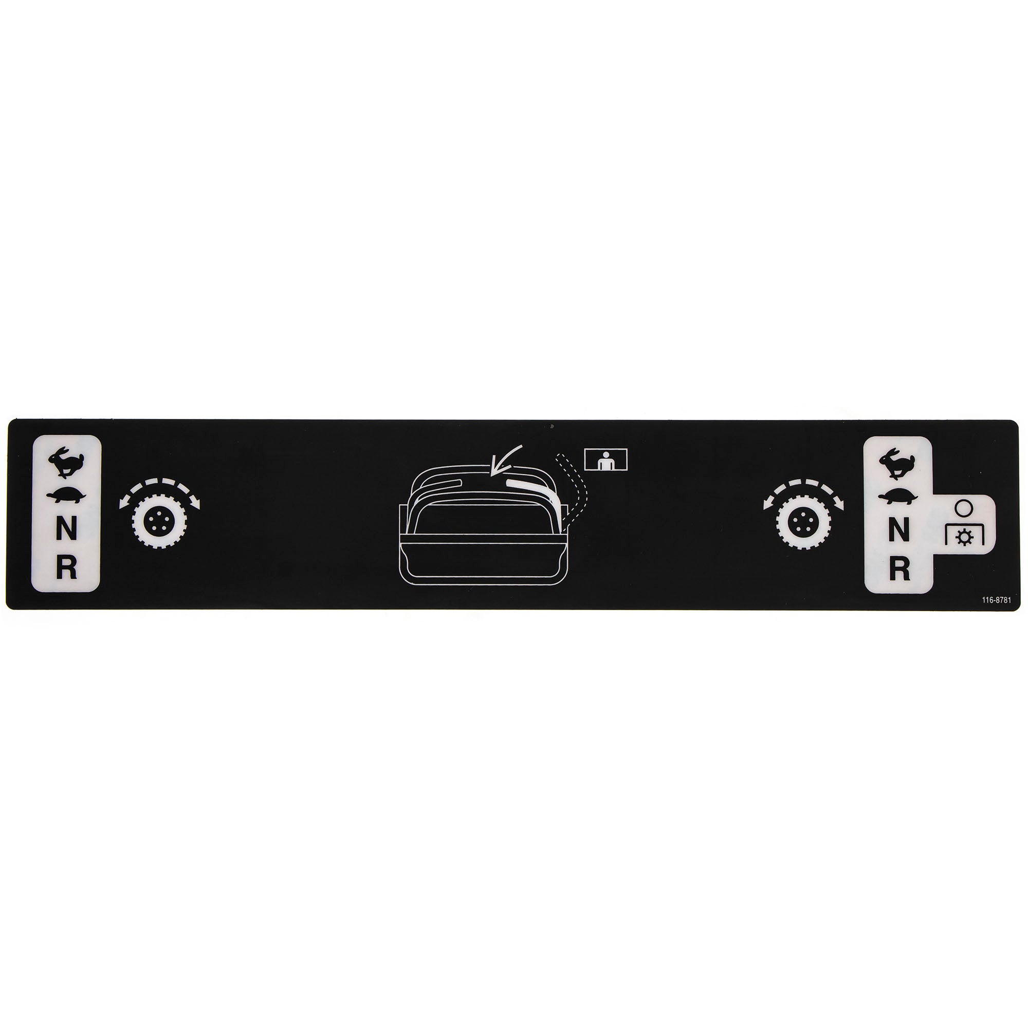 Exmark 116-8781 Motion Control Decal