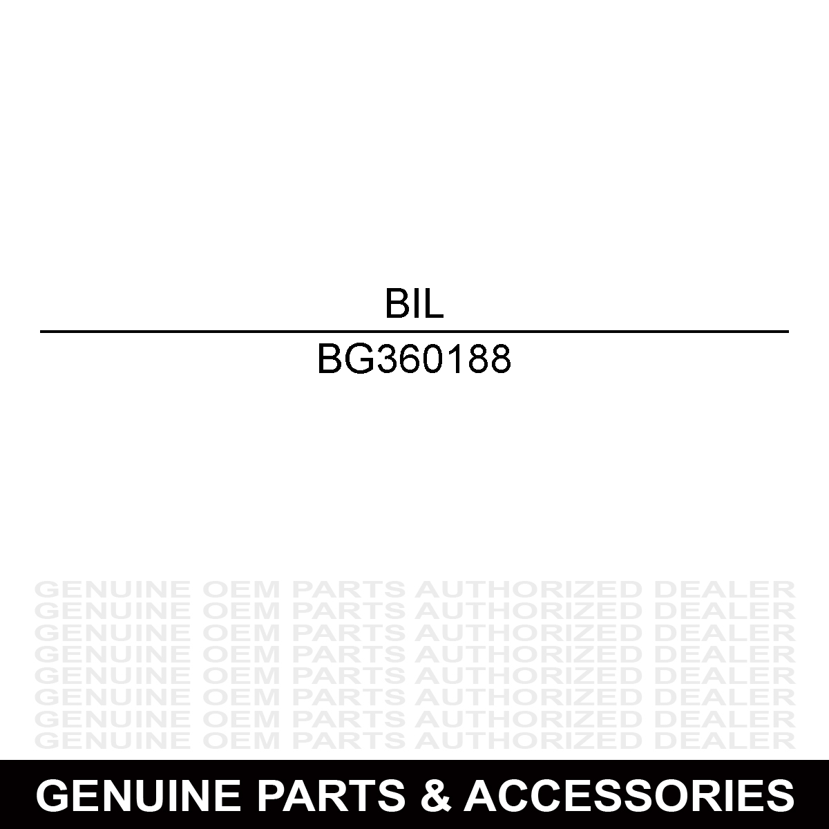 Billy Goat 360188 LABEL WARNING WEIGHT AE