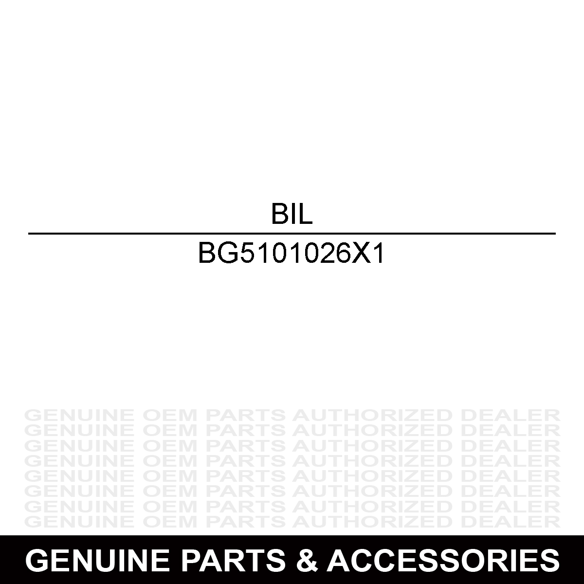 Billy Goat 5101026X1 Oil Filter