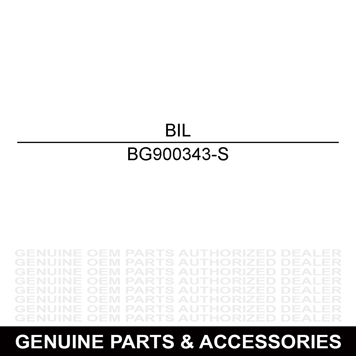 Billy Goat 900343-S Throttle Control Assembly Kd Service