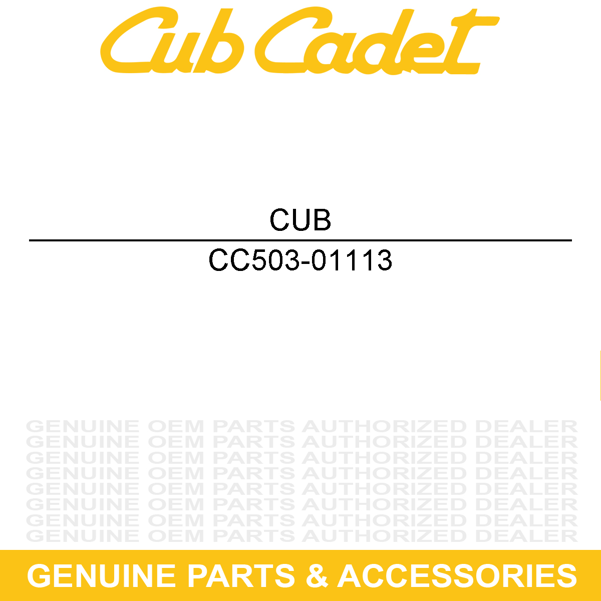 CUB CADET 503-01113 WASHER 14.5X32X5