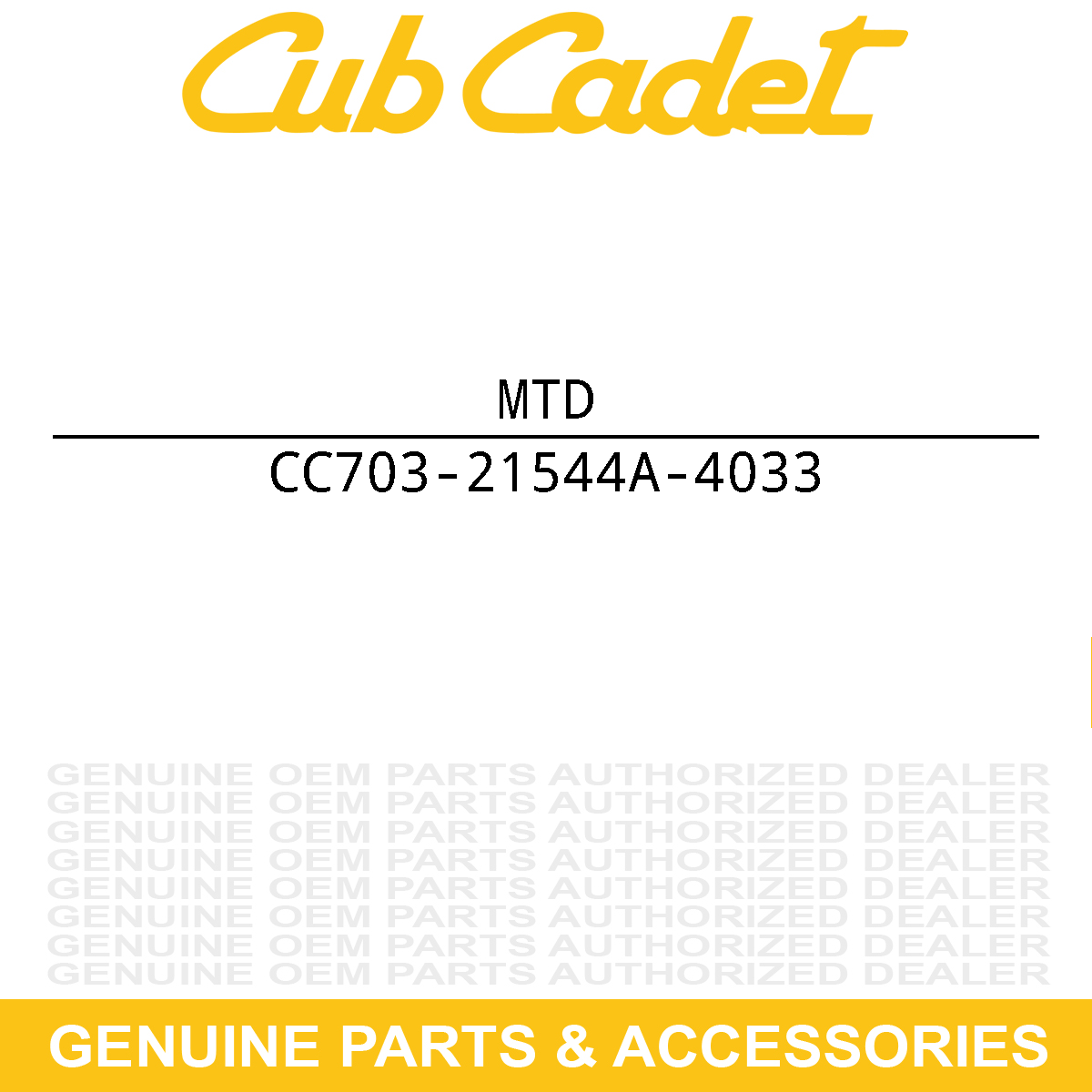 MTD 703-21544A-4033 Height Index Bracket