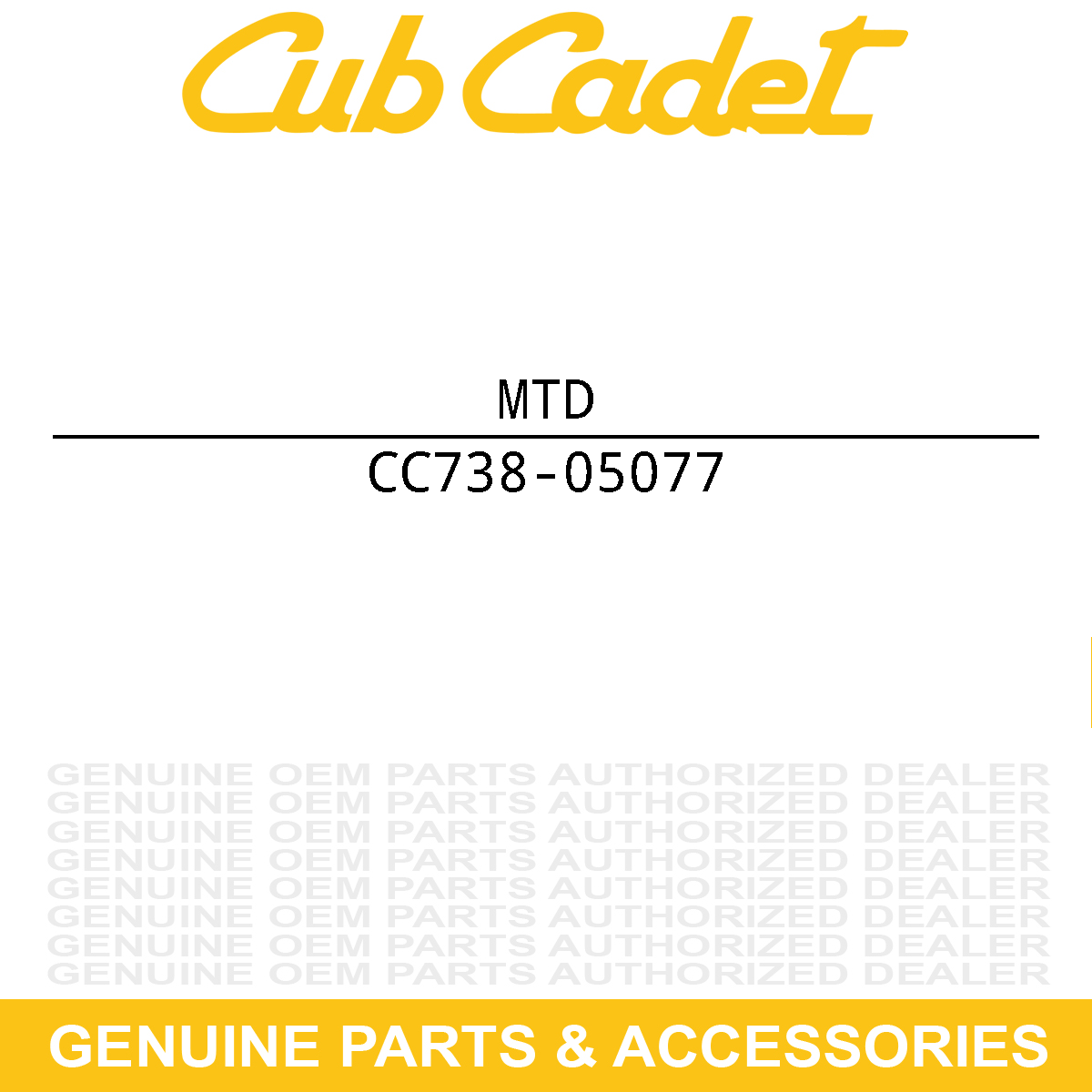 MTD 738-05077 SCREW-SHLDR .375X1
