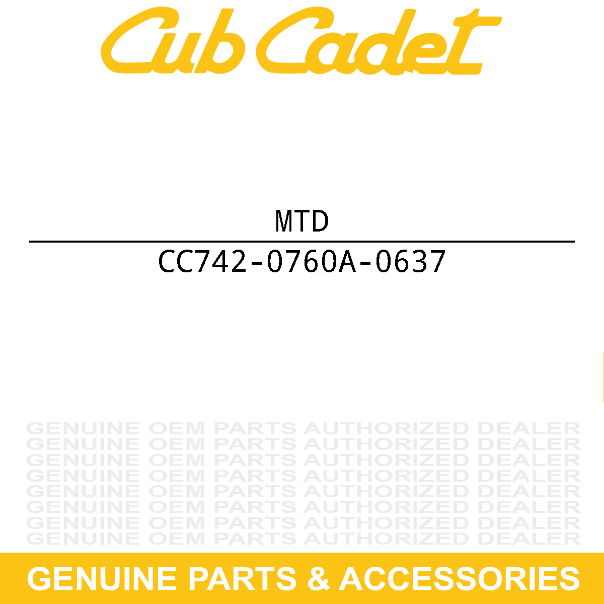 MTD 742-0760A-0637 BLADE-24" 3 IN 1 S