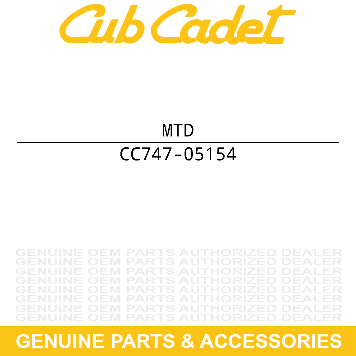 MTD 747-05154 Upper Chute Rod