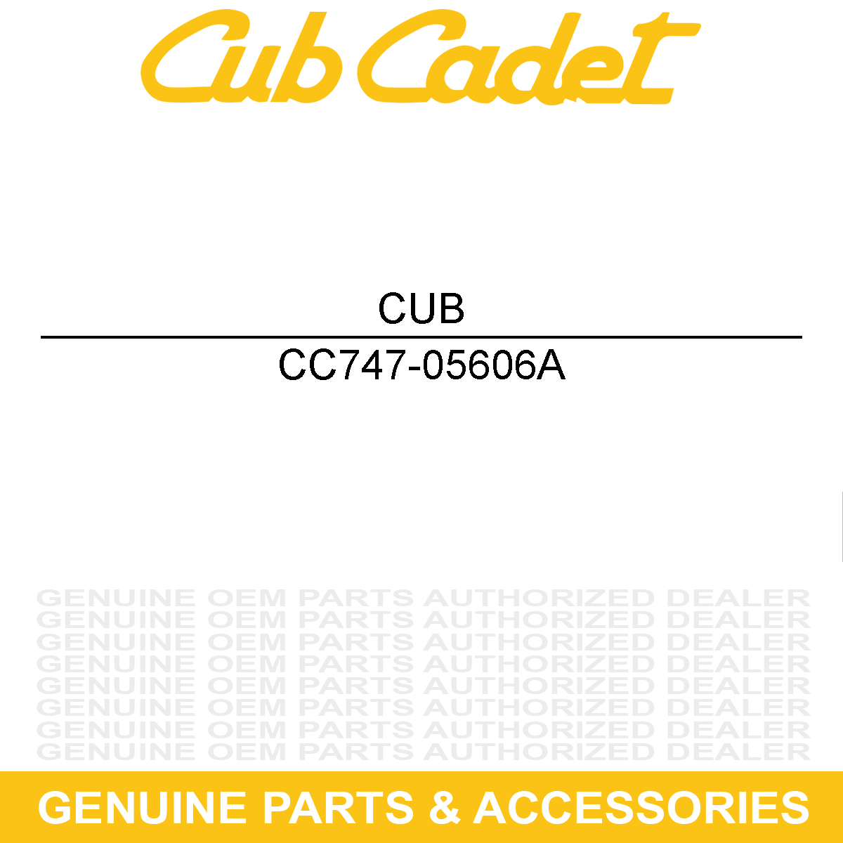 CUB CADET 747-05606A ROD-HYDRO LINK LH