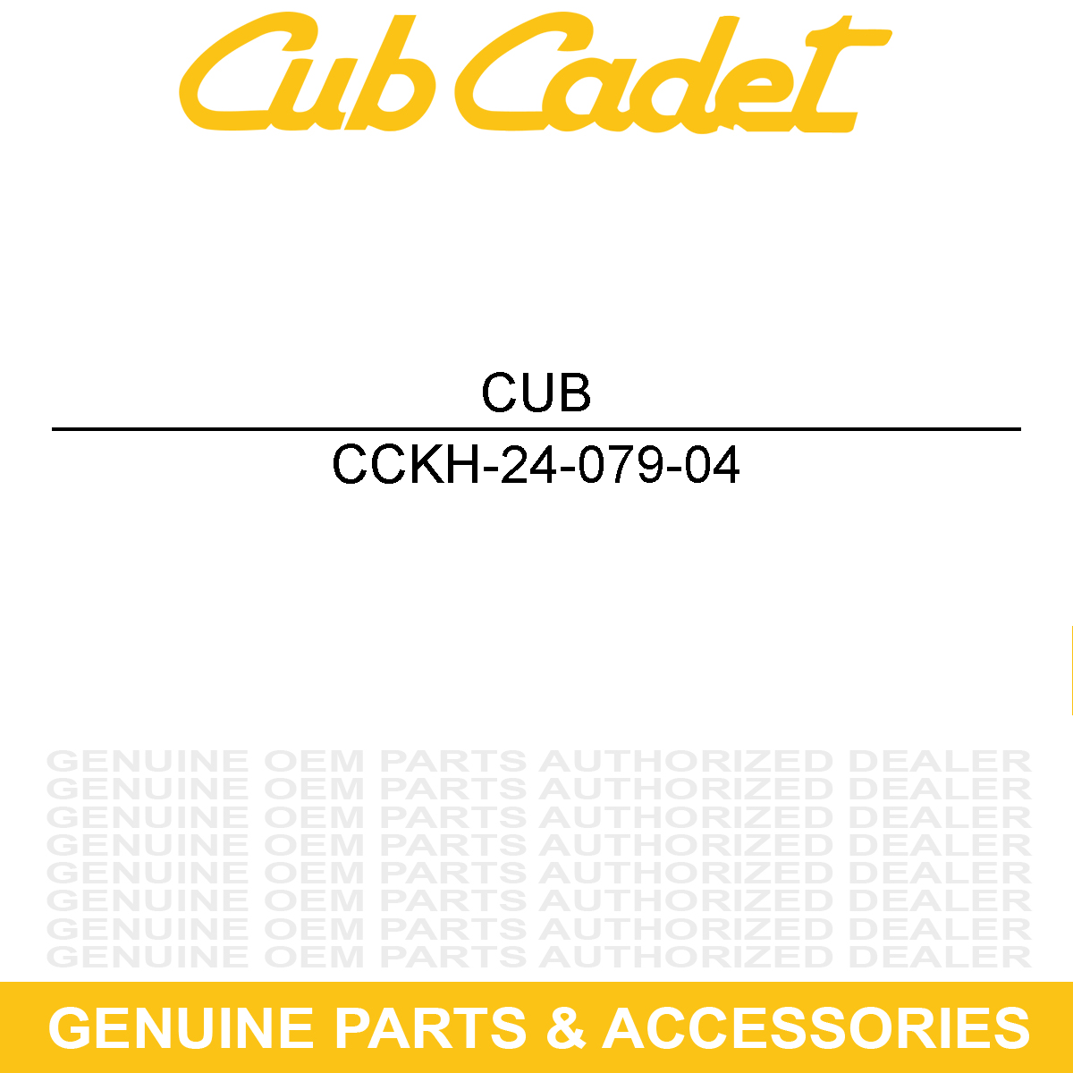 CUB CADET KH-24-079-04 Throttle Linkage