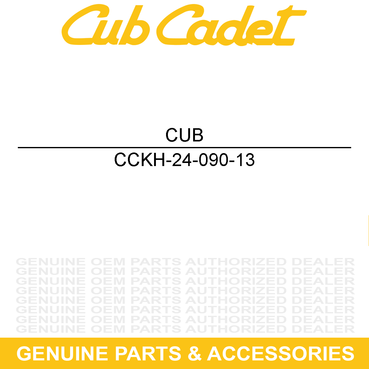 CUB CADET KH-24-090-13 Throttle Control Lever