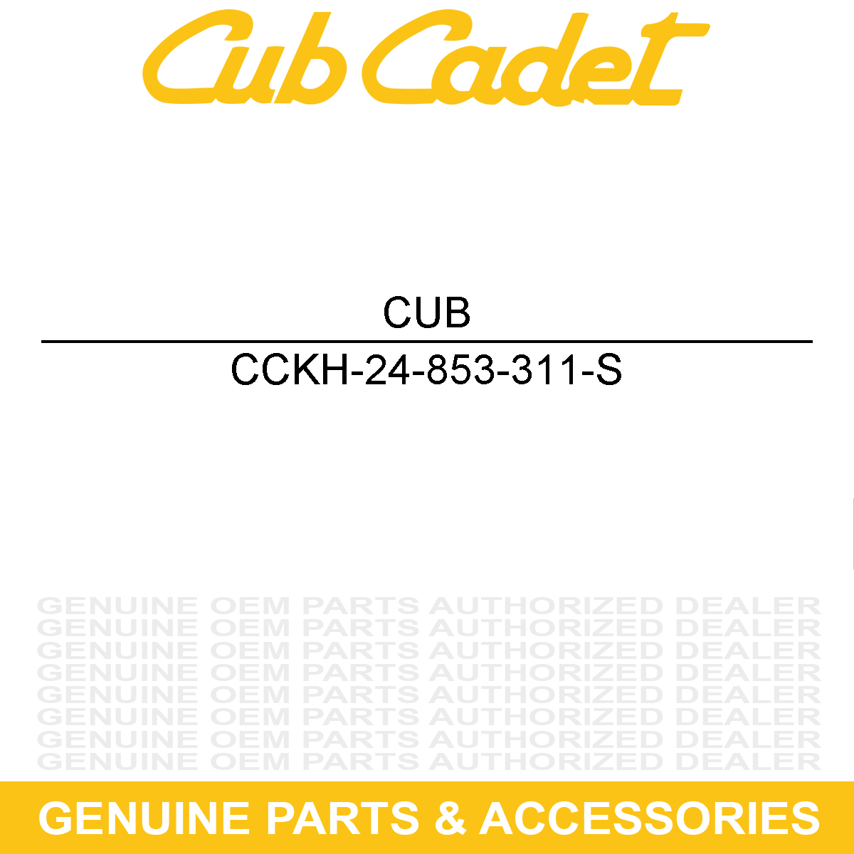 CUB CADET KH-24-853-311-S Carburetor Kit