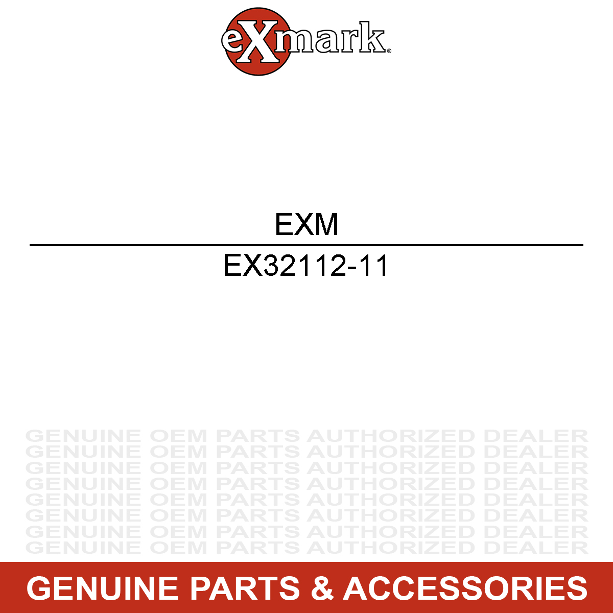 Exmark 32112-11 NUT-PUSH