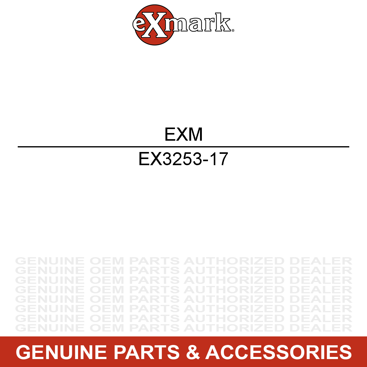 Exmark 3253-17 WASHER-LOCK