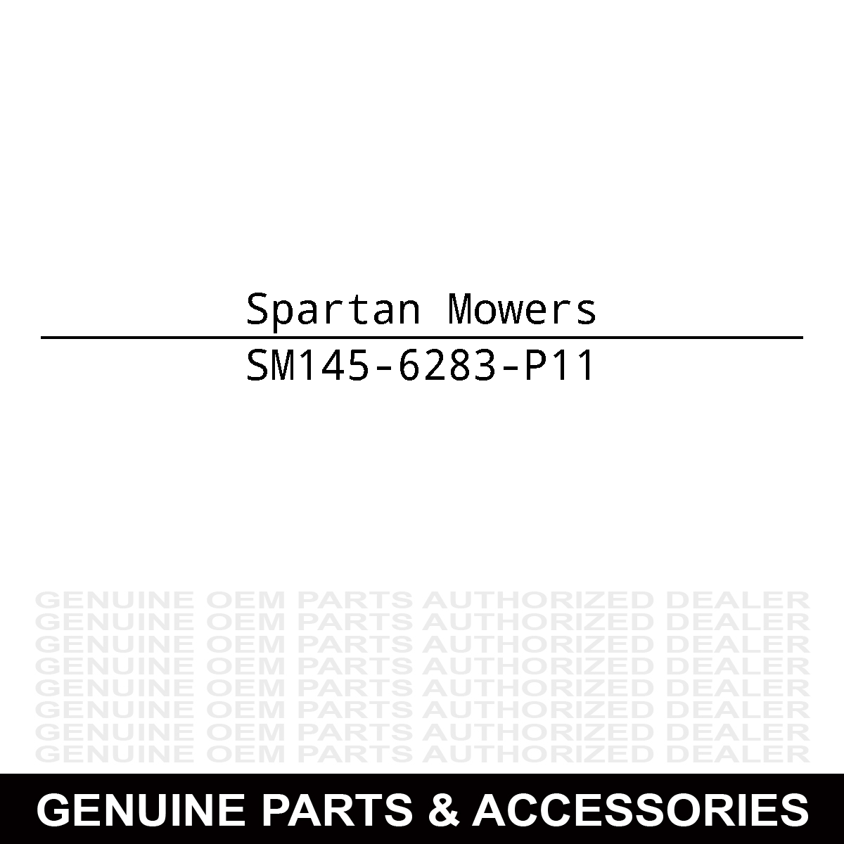 Spartan Mowers 145-6283-P11 Gray WA-Battery Mount