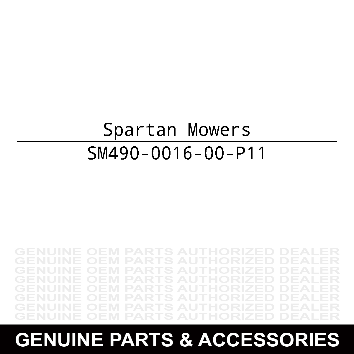 Spartan Mowers 490-0016-00-P11 Brake Lock Lever Assembly