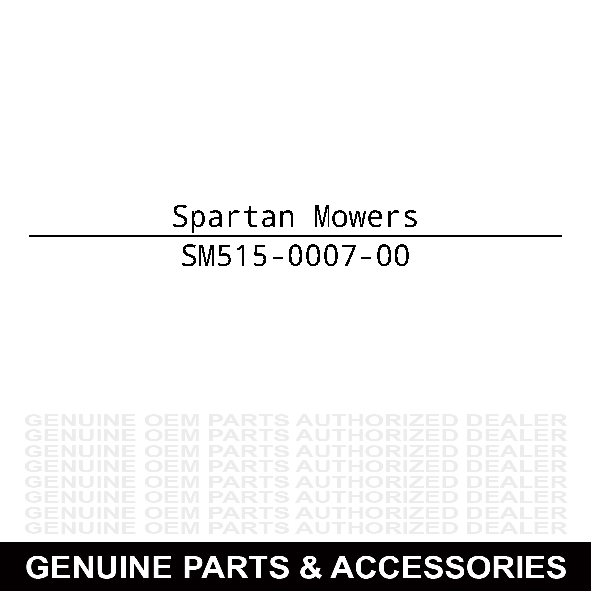 Spartan Mowers 515-0007-00 Main Contactor