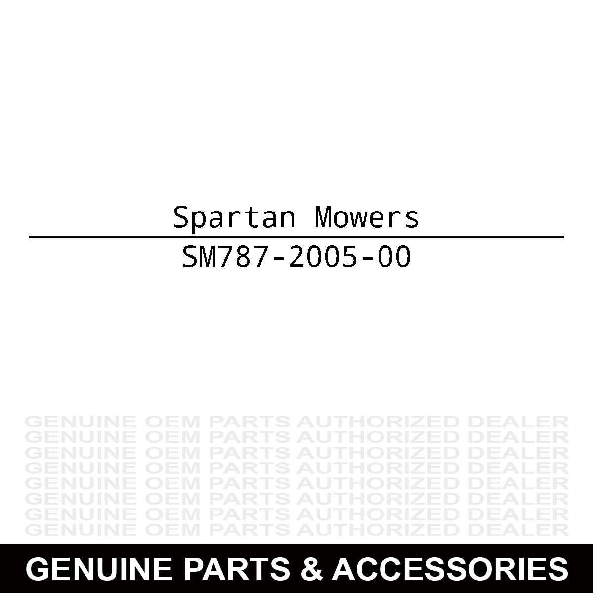 Intimidator 787-2005-00 Front Shock