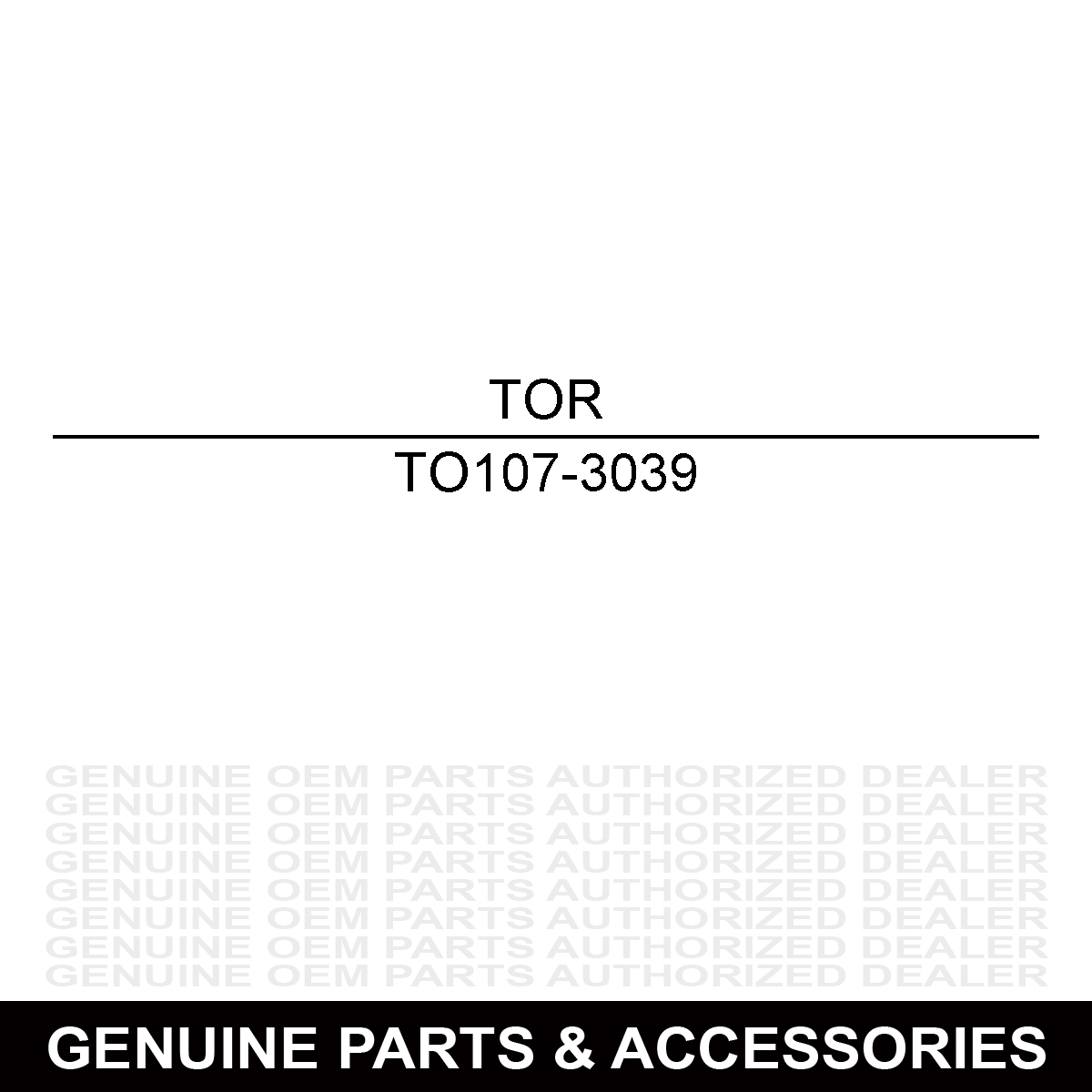 Toro 107-3039 Lynch Pin