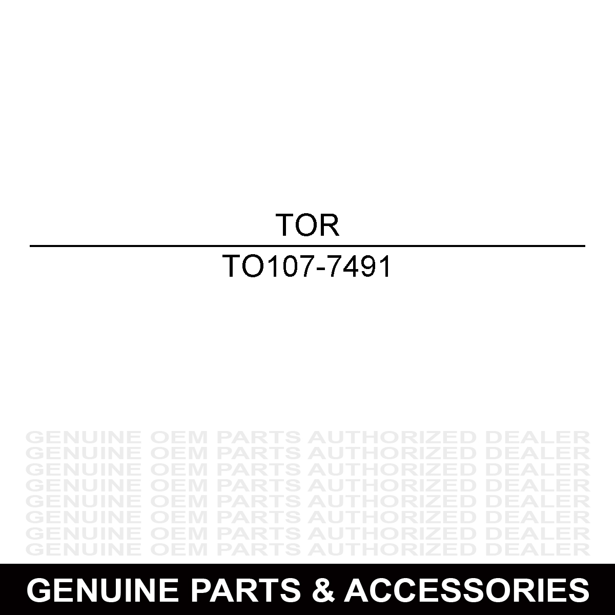 Toro 107-7491 Spring Arm
