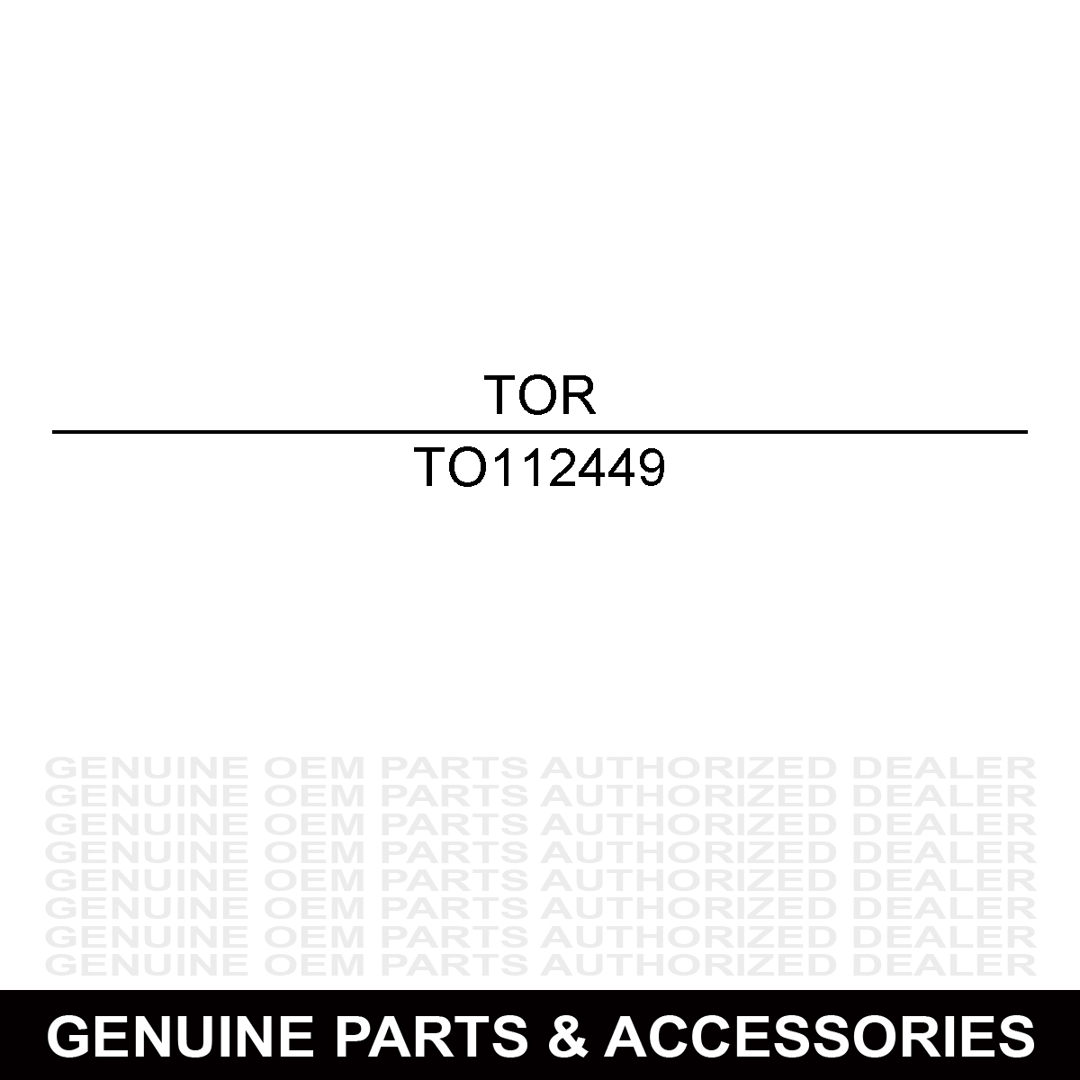 Toro 112449 V Belt