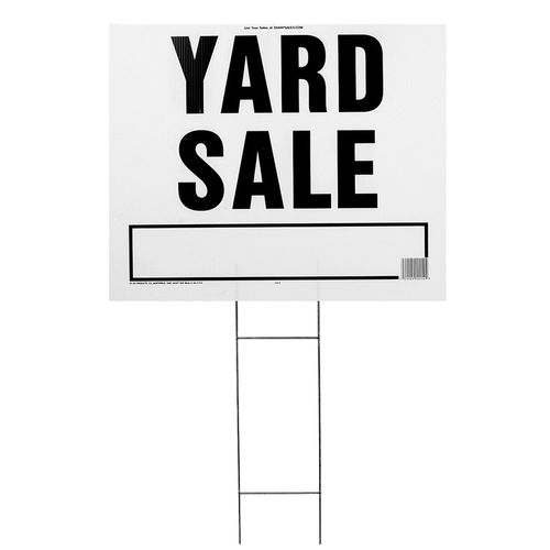 Yard Sale Sign, 20 In. X 24 In.