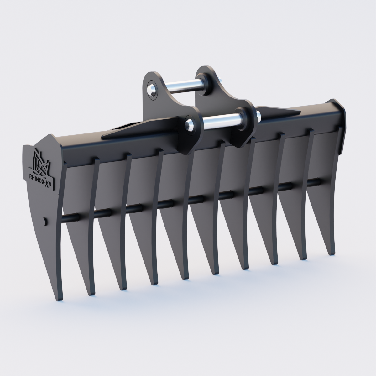 JCB JS160Excavator Land Clearance Rake - 72" Heavy Duty