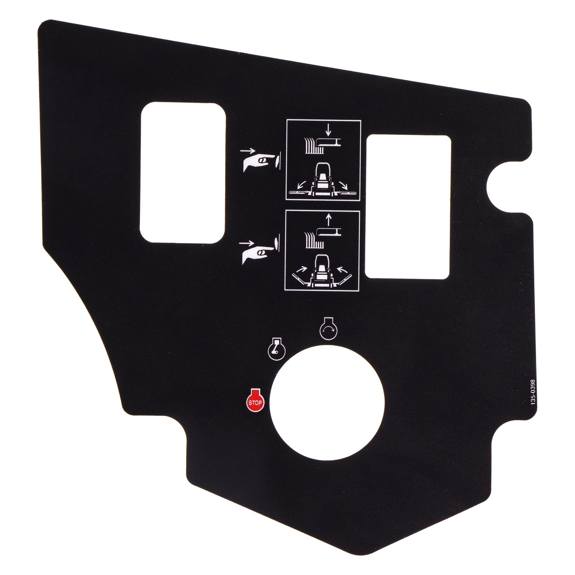 Exmark 135-0398 Console Decal