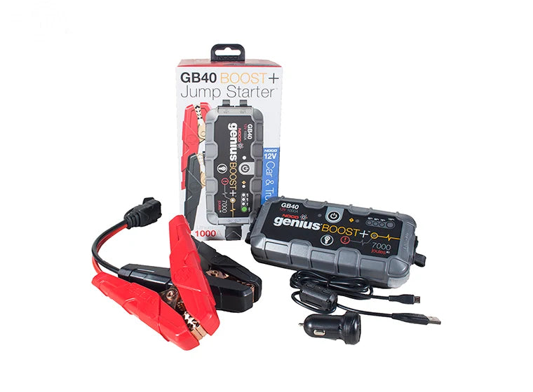 15365 – NOCO Genius Boost GB40 UltraSafe Jump Starter (1,000 Amp Lithium Jump Starter)