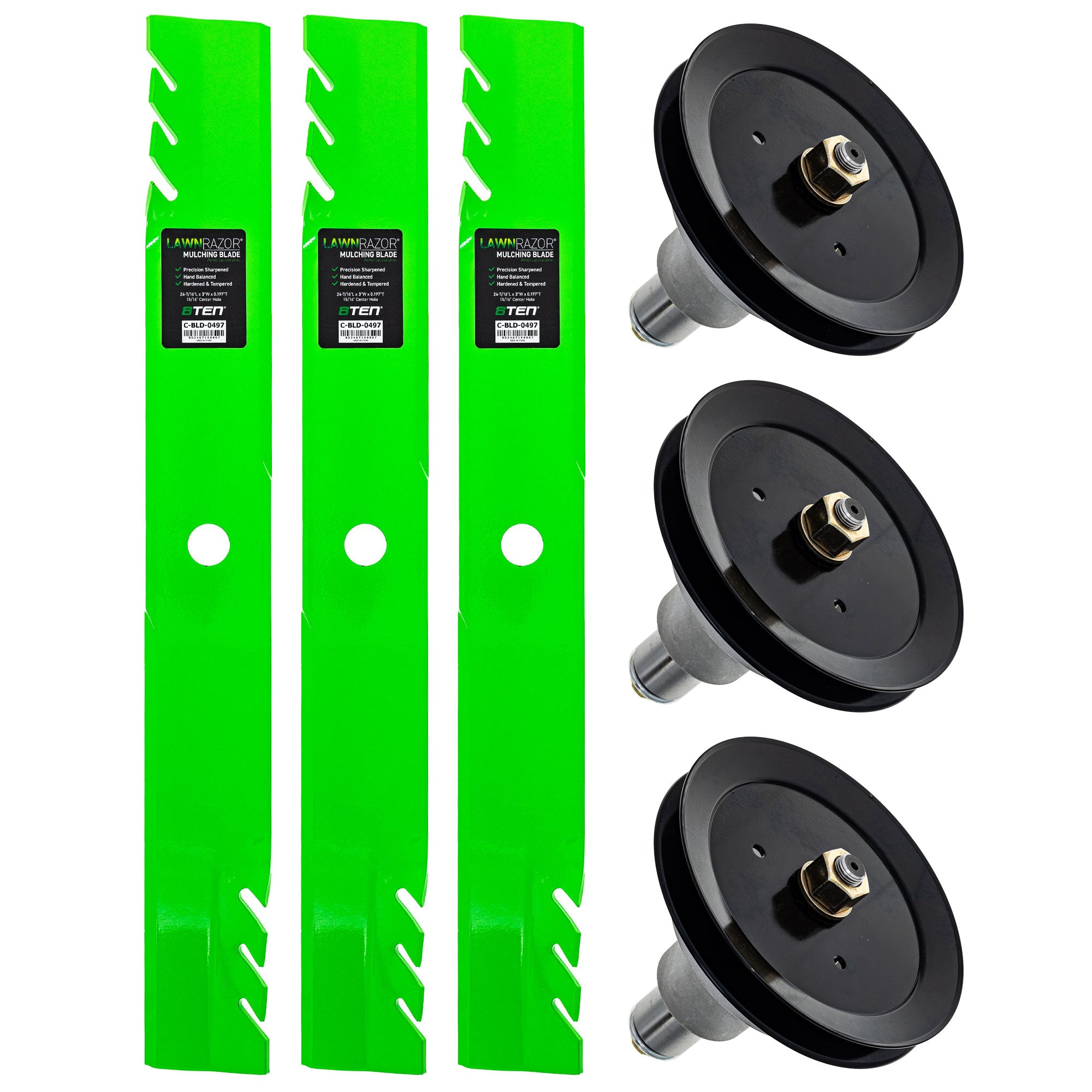Blade Spindle Deck Kit For Exmark MK1009704