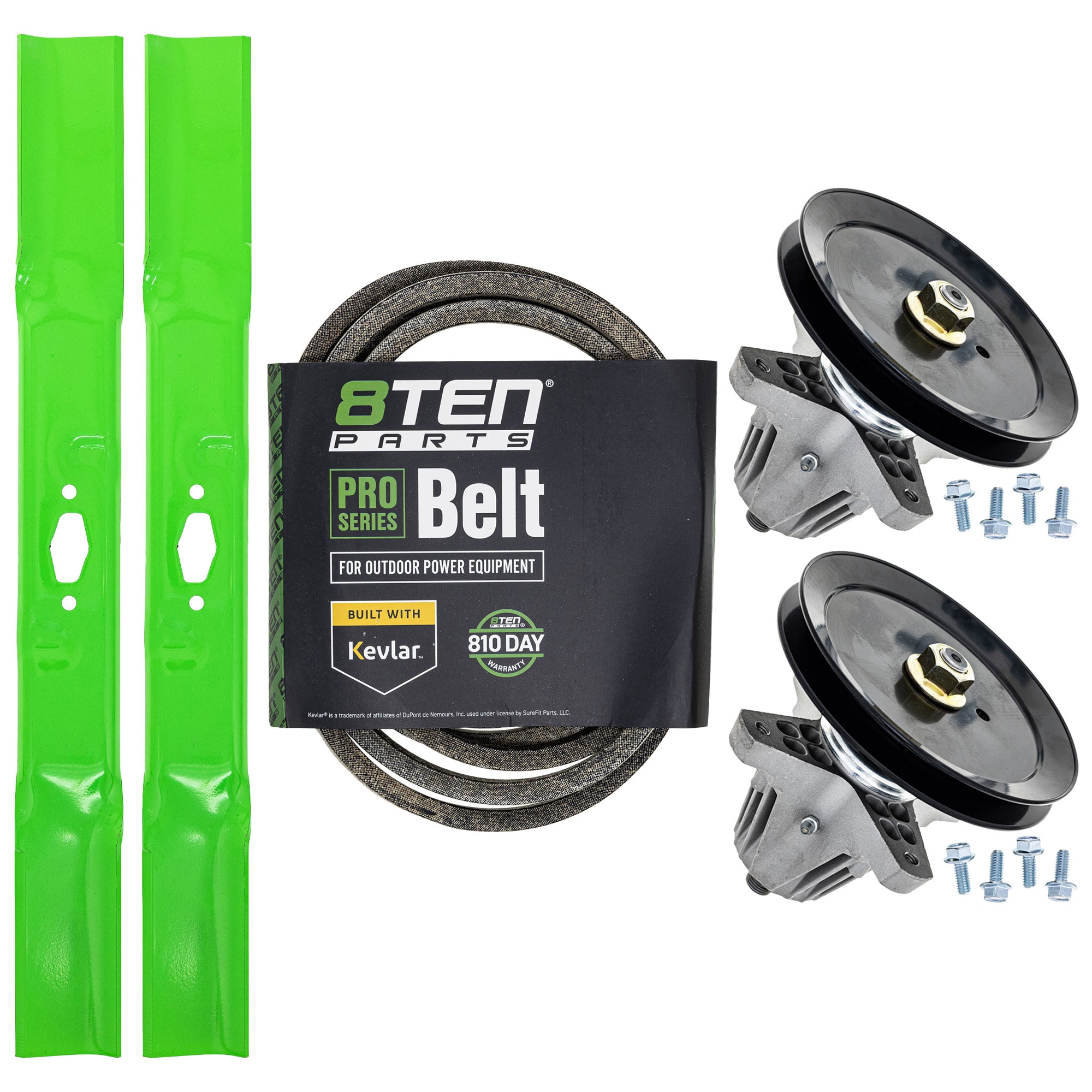 Blade Spindle Belt Deck Kit For Cub Cadet MK1012235