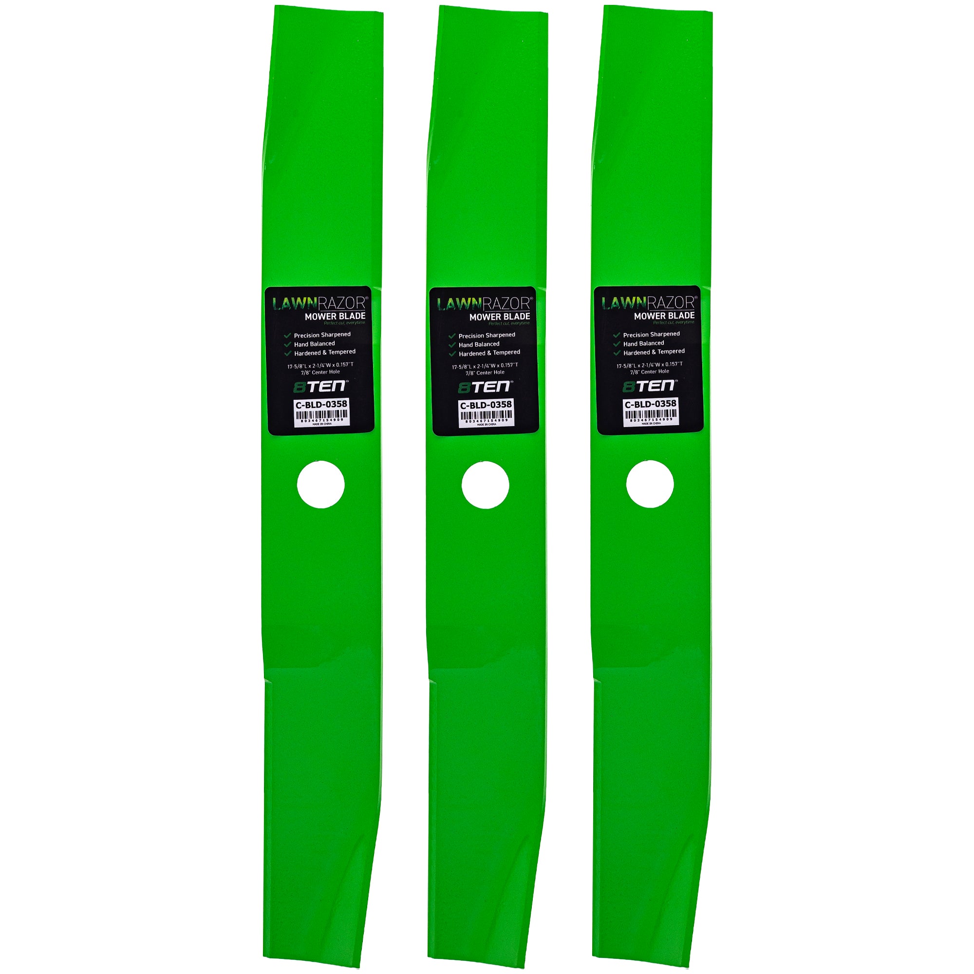 LawnRAZOR Medium Lift Blade For Murray Yard King 721334AYP 094692E701MA | 3-PACK