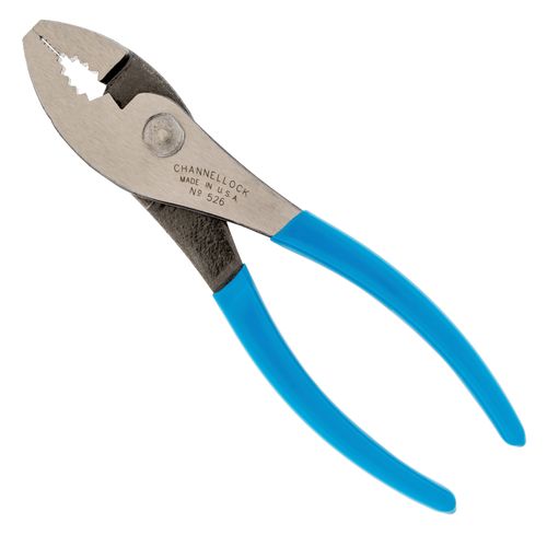 CHANNELLOCK 6 inch Slip Joint Pliers with wire cutting shear