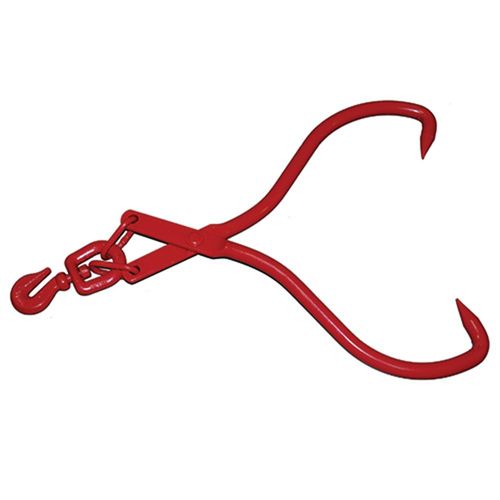Swivel Grab Skidding Tongs, 25 In. with Clevis Hook