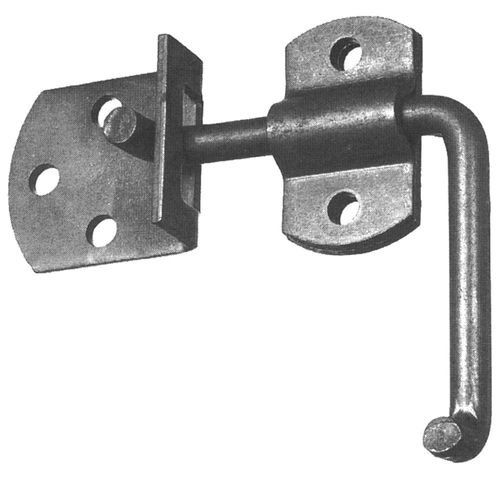 Straight Side Connector Latch Set Bolt on Zinc Finish
