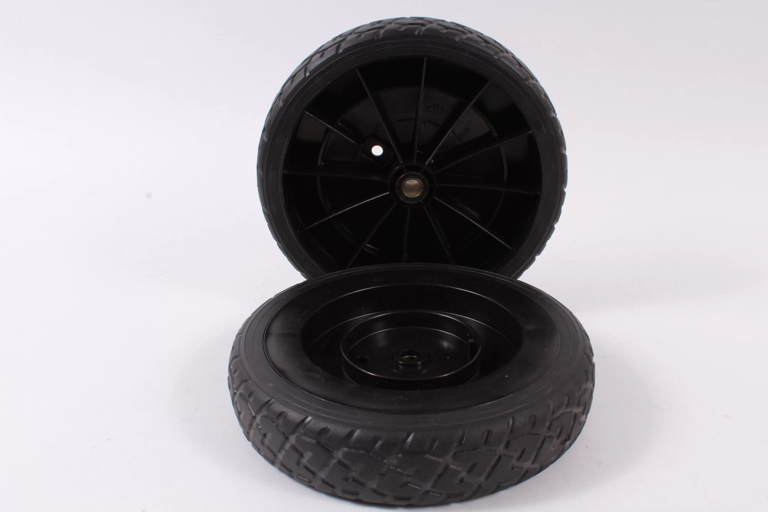 2 Pack Genuine MTD 734-1981A 9″ Black Wheel Fits White Yard Machines