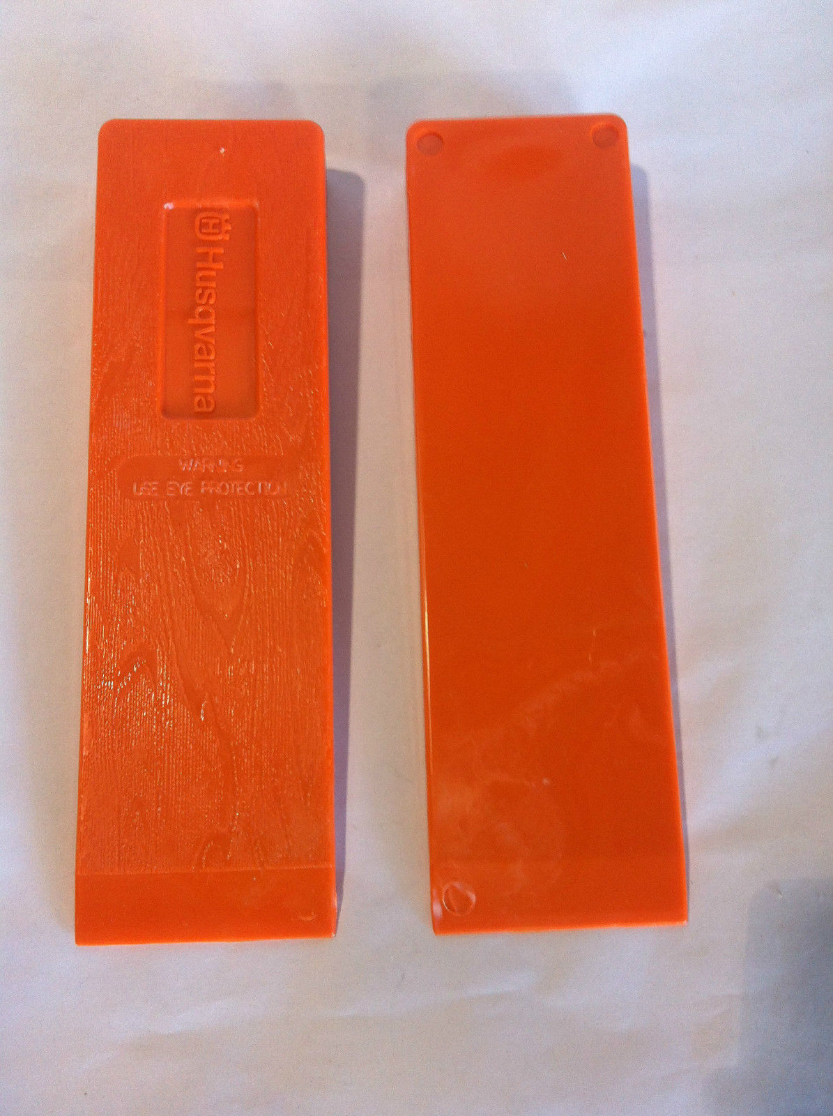 2 Pack Husqvarna 608201001 10″ Wood Grain/Smooth Felling Bucking Wedge NEW