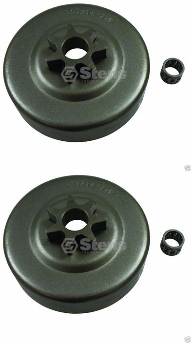 2 Pack Sprocket for Stihl 029 034 036 039 MS290 MS360 MS390 .325″ 7T