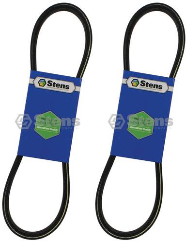 2 Pack Stens 265-096 OEM Replacement Belt Fits Toro 26-9672